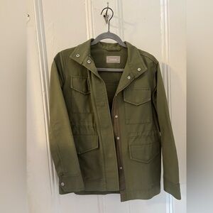 Everlane Army Green Military Jacket